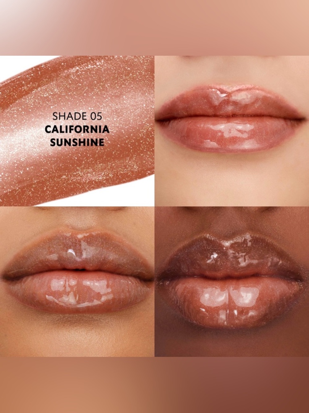 Yves Saint Laurent Plumping Lip Oil Gloss Duo - shades 5 & 6 - Picture 3 of 7